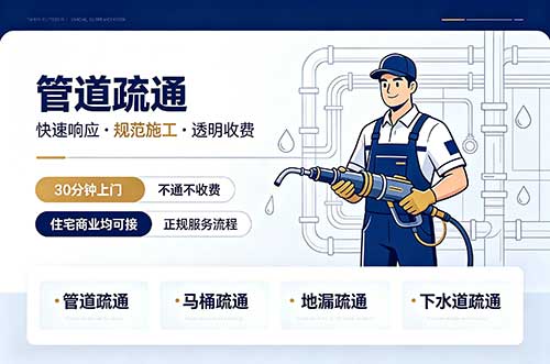 河源管道疏通