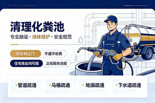 河源清理化粪池